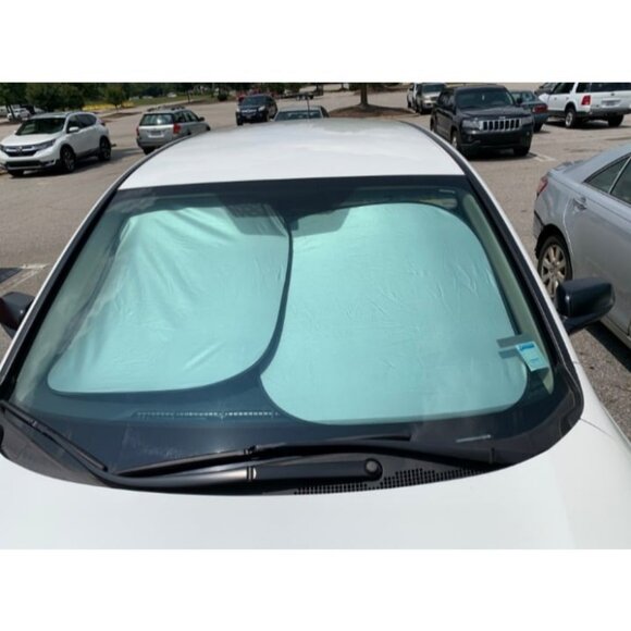 Car Windshield Sun Shade Foldable | Front Windshield Shade for Sun, Heat - Picture 1 of 1